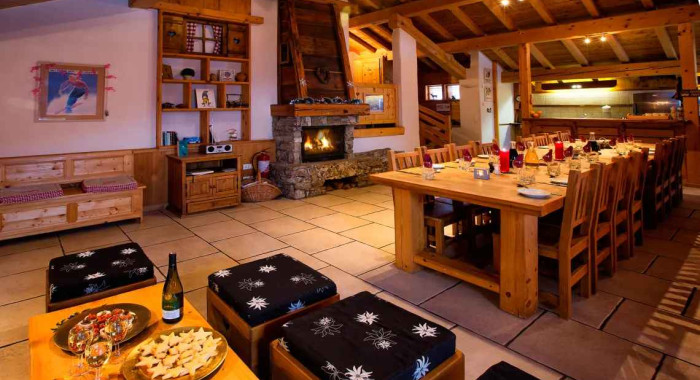 Chalet Bayona, Les Arcs: Plan Peisey ski chalet, image 2